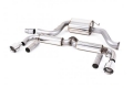 Catback výfuk Milltek VW Beetle A5 2.0 TSI (11-) - verze s rezonátorem - koncovky leštěné | High performance parts
