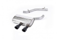 Catback výfuk Milltek VW Golf 5 R32 3.2 V6 (05-09) - verze bez rezonátoru - koncovka černá | High performance parts