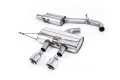Catback výfuk Milltek VW Golf 6 R 2.0 TSI 270PS (09-13) - verze s rezonátorem Race - koncovky leštěné | High performance parts