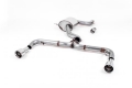 Catback výfuk Milltek VW Golf 6 GTi 2.0 TFSI 210PS (09-13) - verze bez rezonátoru Race - koncovky leštěné | High performance parts