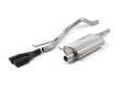 Catback výfuk Milltek VW Transporter T5 SWB 2.5 TDi 130/174PS (03-09) - verze s rezonátorem - koncovka černá | High performance parts