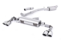 Catback výfuk Milltek Audi S1 8X 2.0 TFSI Quattro (14-) - verze s rezonátorem - koncovky leštěné Oval (homologace) | High performance parts