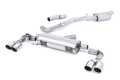 Catback výfuk Milltek Audi S1 8X 2.0 TFSI Quattro (14-) - verze s rezonátorem - koncovky leštěné kulaté (homologace) | High performance parts
