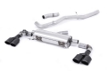 Catback výfuk Milltek Audi S1 8X 2.0 TFSI Quattro (14-) - verze bez rezonátoru - koncovky černé Oval | High performance parts