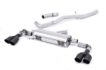 Catback výfuk Milltek Audi S1 8X 2.0 TFSI Quattro (14-) - verze bez rezonátoru - koncovky černé kulaté | High performance parts