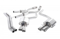 Catback výfuk Milltek Audi S8 D4 4.0 TFSI Quattro Tiptronic (13-) - verze bez rezonátoru - koncovky titanové | High performance parts