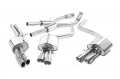 Catback výfuk Milltek Audi S8 D4 4.0 TFSI Quattro Tiptronic (13-) - verze s rezonátorem - koncovky leštěné | High performance parts