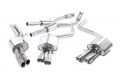 Catback výfuk Milltek Audi S8 D4 4.0 TFSI Quattro Tiptronic (13-) - verze s rezonátorem - koncovky titanové | High performance parts