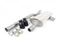 Catback výfuk Milltek Audi TT 8N 1.8T 225PS Quattro Coupe/Roadster (98-06) - verze bez rezonátoru Race - koncvoky černé | High performance parts