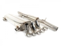 Catback výfuk Milltek Audi TT 8N 1.8T 225PS Quattro Coupe/Roadster (98-06) - verze s rezonátorem Race - koncvoky černé | High performance parts