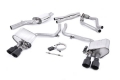 Catback výfuk Milltek Audi S5 B8.5 3.0 TFSI Coupe/Cabrio (11-) - verze s klapkami - koncovky černé | High performance parts