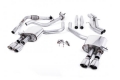Catback výfuk Milltek Audi S5 B9 3.0 TFSI V6 Coupe sport. difer. (17-) - verze bez rezonátoru - koncovky leštěné Oval | High performance parts