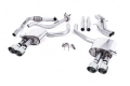Catback výfuk Milltek Audi S5 B9 3.0 TFSI V6 Coupe/Cabrio bez sport. difer. (17-) - verze bez rezonátoru - koncovky leštěné | High performance parts