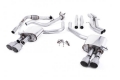 Catback výfuk Milltek Audi S5 B9 3.0 TFSI V6 Coupe/Cabrio bez sport. difer. (17-) - verze bez rezonátoru - koncovky titanové | High performance parts