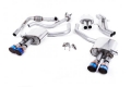 Catback výfuk Milltek Audi S5 B9 3.0 TFSI V6 Coupe/Cabrio bez sport. difer. (17-) - verze s rezonátorem - koncovky titanové modré (homologace) | High performance parts