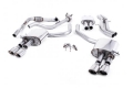Catback výfuk Milltek Audi S5 B9 3.0 TFSI V6 Coupe/Cabrio bez sport. difer. (17-) - verze s rezonátorem - koncovky leštěné Oval (homologace) | High performance parts