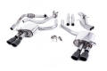 Catback výfuk Milltek Audi S5 B9 3.0 TFSI V6 Sportback sport. difer, bez výzt. (17-) - verze bez rezonátoru - koncovky černé Oval | High performance parts