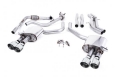 Catback výfuk Milltek Audi S5 B9 3.0 TFSI V6 Sportback sport. difer, bez výzt. (17-) - verze bez rezonátoru - koncovky leštěné | High performance parts