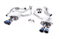 Catback výfuk Milltek Audi S5 B9 3.0 TFSI V6 Sportback sport. difer, bez výzt. (17-) - verze s rezonátorem - koncovky titanové modré (homologace) | High performance parts