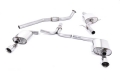 Catback výfuk Milltek Audi A5 Coupe S line 2.0 TFSI 2WD/Quattro S tronic (08-16) - koncovky leštěné Dual (homologace) | High performance parts