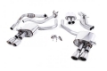 Catback výfuk Milltek Audi S4 B9 3.0 TFSI V6 Sedan/Avant sport. difer. (16-) - verze s rezonátorem - koncovky leštěné Oval (homologace) | High performance parts