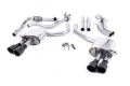 Catback výfuk Milltek Audi S4 B9 3.0 TFSI V6 Sedan/Avant sport. difer. (16-) - verze bez rezonátoru - koncovky černé | High performance parts