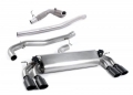 Turboback výfuk Milltek Audi S3 8V 2.0 TFSI Quattro 3-dv. (13-) - verze bez rezonátoru - koncovky černé Oval | High performance parts