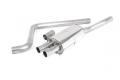 Catback výfuk Milltek VW Polo AW GTi 2.0 TSI 3/5-dv. GPF/OPF (18-) - koncovky leštěné (homologace) | High performance parts