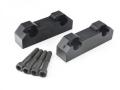 Adaptéry ProRacing pro přední brzdové třmeny Brembo Porsche 911 996 Turbo - Audi, Seat, Škoda, VW platforma Mk4 (5x100) + kotouče R32 (334 x 32mm) | 