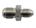 Propojovací adaptér rovný D-03 (AN3) 3/8x24-UNF - M10 x 1,25 - samec - nerezový |