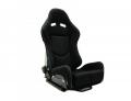 Sportovní sedačka ProRacing RS907 skořepinová sklopná černá - s pojezdem a držákem | High performance parts