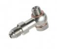 Adaptér přívodní vedení oleje Mitsubishi TD025 / TD025L / TD04 M10x1.0 s restriktorem 1,5mm |