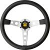 Volant Momo Heritage Line Prototipo 350mm - černý/stříbrný | 