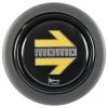 Tlčítko klaksonu Momo pro sportovní volant - černé/žluté | 
