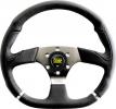 Volant OMP Cromo 350mm - černý/chrom | 