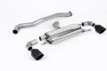 Particulate filter back výfuk Milltek Toyota Yaris GR 1.6T filtr OPF/GPF (20-) - verze bez rezonátoru - koncovky černé | High performance parts