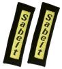 Návleky na bezpečnostní pásy Sabelt černé - 76mm | 