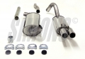 Catback výfuk Simons Audi 80 / 90 Cabrio Typ 89 2.0/2.2/2.3 mimo 20V (86-91) |