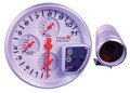 Přídavný budík Type-R - tachometr (125mm) se shift lightem 4in1 - bílý panel |