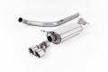 Catback výfuk Milltek Škoda Fabia II 5J RS 1.4 TSI 180PS hatchback (07-14) - verze bez rezonátoru | High performance parts