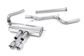 Catback výfuk Milltek Ford Focus Mk3 ST 2.0 EcoBoost kombi/sedan/limousine (12-) - verze bez rezonátoru - koncovky leštěné | High performance parts