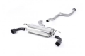 Catback výfuk Milltek Ford Focus Mk2 ST 225 (05-10) - verze bez rezonátoru - koncovky černé GT | High performance parts
