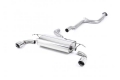 Catback výfuk Milltek Ford Focus Mk2 ST 225 (05-10) - verze bez rezonátoru - koncovky leštěné Jet | High performance parts