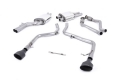 Catback výfuk Milltek Audi S5 B8 Sportback 3.0 TFSI Quattro (10-11) - verze bez rezonátoru Race - koncovky černé Oval | High performance parts