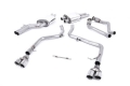 Catback výfuk Milltek Audi S4 B8 3.0 V6 Supercharged (09-12) - verze bez rezonátoru Race - koncovky leštěné GT | High performance parts