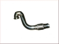 Downpipe / první díl výfuku 76mm 1.8T 150/180PS s v-band pro Garrett turba |