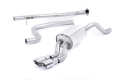 Catback výfuk Milltek Ford Fiesta Mk6 1.0T EcoBoost 100-140PS (13-17) - verze bez rezonátoru - koncovka leštěná | High performance parts