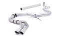 Catback výfuk Milltek Audi A3 8V 2.0 TDI 150PS 2WD MQB (13-) - verze bez rezonátoru - koncovka leštěná | High performance parts