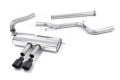 Catback výfuk Milltek Ford Focus Mk3 ST 2.0 EcoBoost kombi/sedan/limousine (12-) - verze bez rezonátoru - koncovky černé | High performance parts