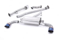 Primary catback výfuk Milltek Subaru BRZ 2.0 (12-) - verze bez rezonátoru - koncovky titanové modré | High performance parts